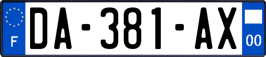 DA-381-AX