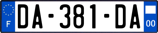 DA-381-DA