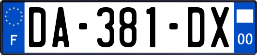 DA-381-DX