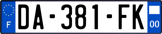 DA-381-FK