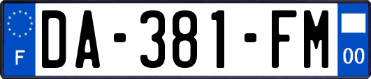 DA-381-FM