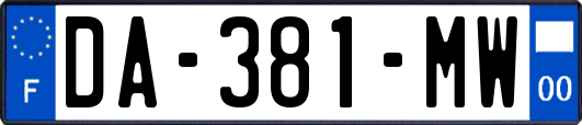 DA-381-MW