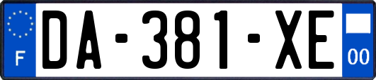 DA-381-XE