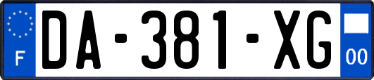 DA-381-XG