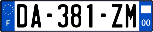 DA-381-ZM