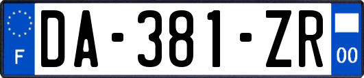 DA-381-ZR