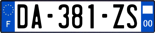 DA-381-ZS