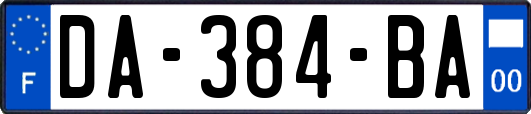DA-384-BA