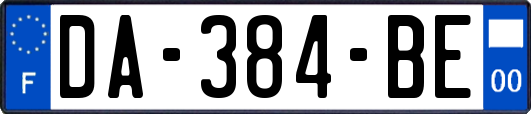 DA-384-BE
