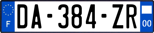 DA-384-ZR