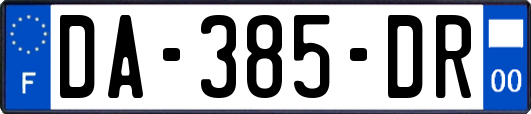 DA-385-DR