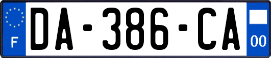 DA-386-CA