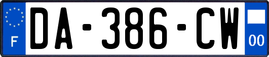 DA-386-CW