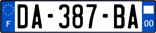 DA-387-BA