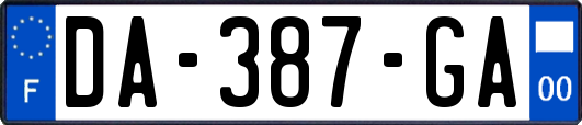 DA-387-GA
