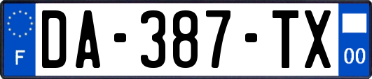 DA-387-TX