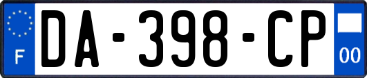 DA-398-CP