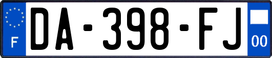 DA-398-FJ
