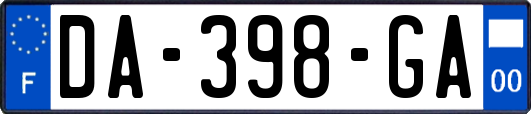 DA-398-GA