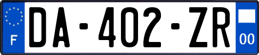 DA-402-ZR