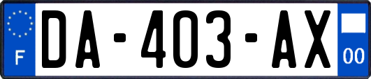 DA-403-AX