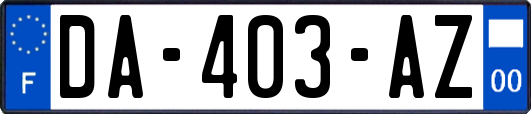 DA-403-AZ