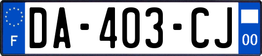 DA-403-CJ