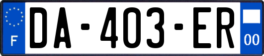 DA-403-ER