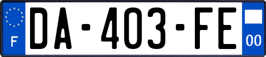 DA-403-FE