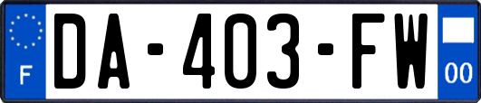 DA-403-FW
