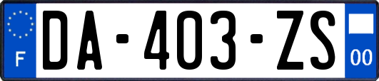 DA-403-ZS