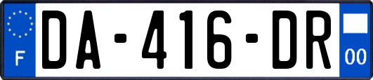 DA-416-DR