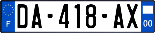 DA-418-AX