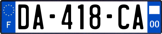 DA-418-CA
