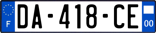 DA-418-CE
