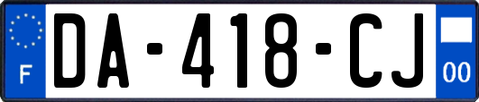 DA-418-CJ
