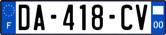 DA-418-CV