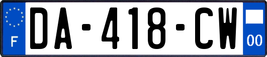 DA-418-CW