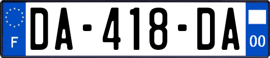 DA-418-DA