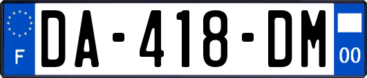 DA-418-DM