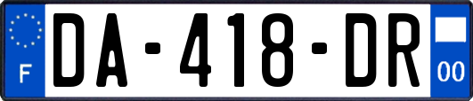 DA-418-DR