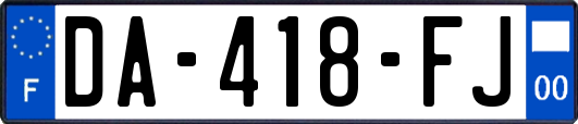 DA-418-FJ