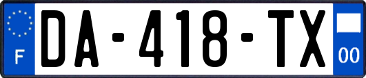 DA-418-TX