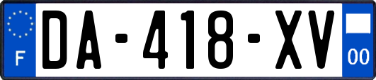 DA-418-XV