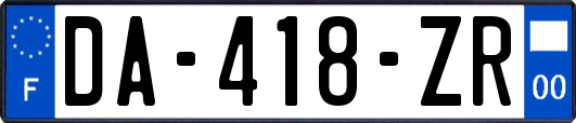 DA-418-ZR