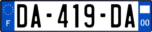 DA-419-DA