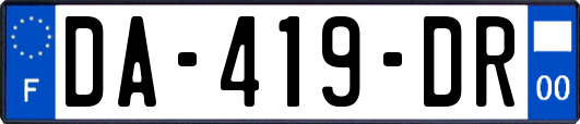 DA-419-DR
