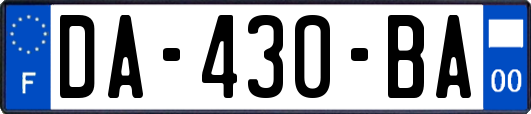 DA-430-BA