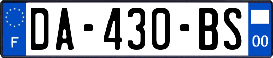 DA-430-BS