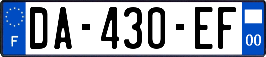 DA-430-EF
